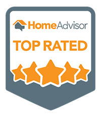 HomeAdvisor, Top Rated logo